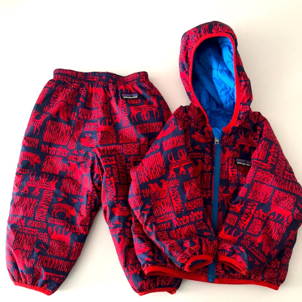 PATAGONIA snow jacket and pants (set) 12months